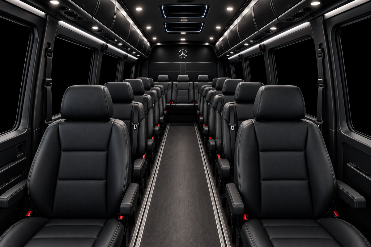 Mercedes Sprinter interior
